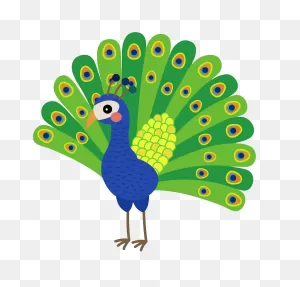 Peacock Clipart Transparent 2 - ClipartFlare
