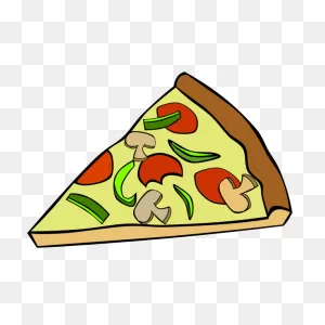 Pepperoni Pizza Vector Clip Art | Free PNG-WebP