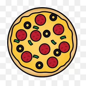 Whole Pepperoni Pizza Clipart - Vergilis Clipart - ClipartFlare ClipartFlare.com 