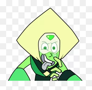 Peridot Face Jokes By Xlestefanylx - Peridot Steven Universe Limb ClipartFlare.com 