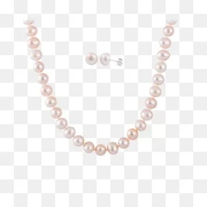 Splendid Pearls 7-8Mm Freshwater Pearl Necklace & Earring Set