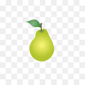 Green Pear | Free PNG-WebP