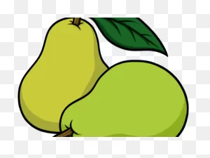 Pear Clipart Sketch - 2 Pears Clip Art - Png Download - Full Size ClipartFlare.com 