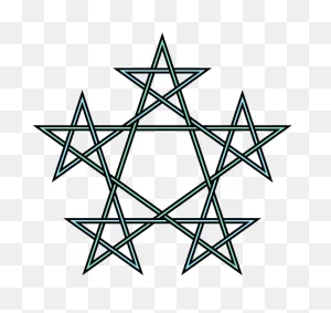 Estrella Satanica Png - Inverted Pentagram Clipart - Full Size ClipartFlare.com 