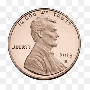 Lucky Penny Day - Penny Clip Art - (640X507) Png Clipart Download