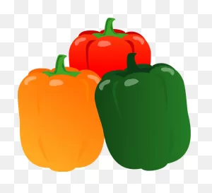 Bell Pepper Vegetable Clipart - Red Bell Pepper - Png Download ClipartFlare.com 