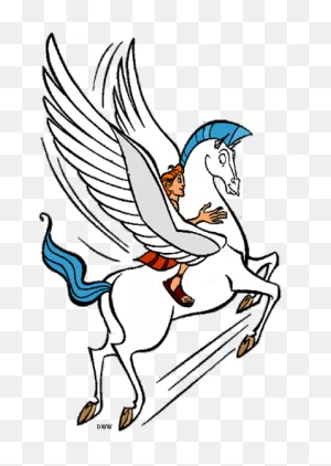 Hercules And Pegasus Clip Art | Disney Clip Art Galore