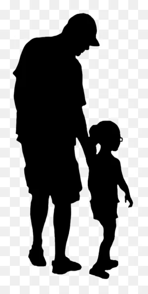 Silhouettes Of People - People Png Silhouette Walking - (473X886 ClipartFlare.com 