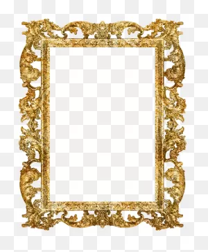 Frame Baroque Flowery To Cut Photo Frame - Transparent Baroque ClipartFlare.com 