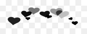 Download #black #hearts #photography #photo #pretty #photobooth ClipartFlare.com 