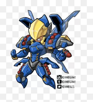 Overwatch Pharah By Kevinraganit On 