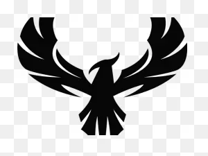 Phoenix Clipart Phoenix Silhouette - Eagle Logo Design Black And ClipartFlare.com 