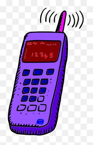 Toy Mobile Phone Phone Vector Clip Art | Free PNG-WebP