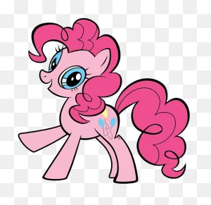 Magic Clipart Pink Sparkles - Easy Pinkie Pie Drawing | Full Size ClipartFlare.com 