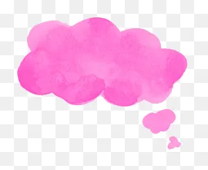 7 Pink Watercolor Speech Bubble (Png Transparent) | ClipartFlare ClipartFlare.com