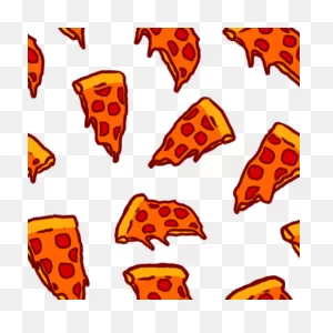 Junk Food Cartoon Clipart - Pizza, Food, Orange, Transparent Clip Art