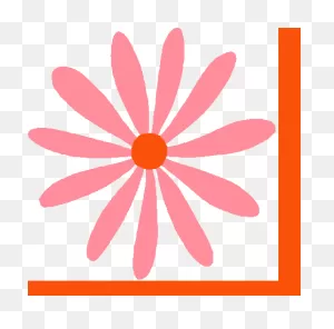 Flower Pink Flower Sticker - Flower Pink Flower - Discover & Share ClipartFlare.com 