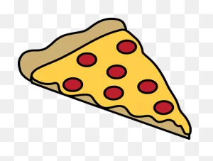 Pepperoni Pizza Slice Clip Art - Pepperoni Pizza Slice Image