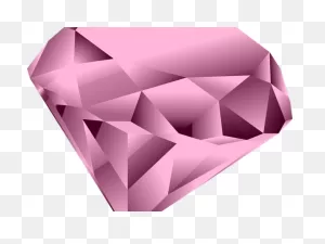Drawn Diamond Pink Diamond - Pink Diamond Transparent Clipart ClipartFlare.com 