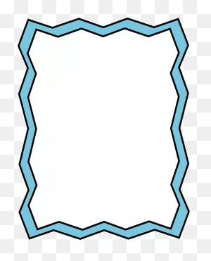 Border Clipart - Zig Zag Page Border | Full Size Png Download ClipartFlare.com 