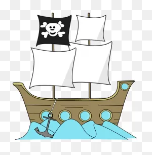 Pirate Ship. | Pirate Ship, Pirate Crafts, Pirate Ship Craft