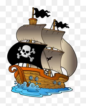 Pirate Ship Plus - Pirate Ship Free Clip Art - Png Download ClipartFlare.com 