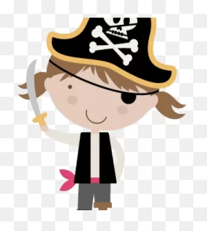 Pirate Clipart Family - Pirate Girl Clipart Free - Png Download ClipartFlare.com 
