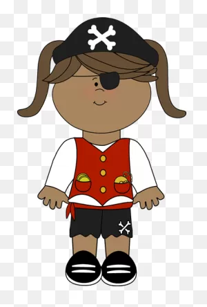 Pirate Girl | Pirate Clip Art, Free Clip Art, Pirates