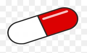 Red And White Pill Capsule Clipart. Free Download Transparent .png ClipartFlare.com 