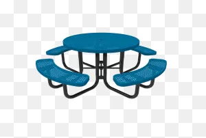 46 Inch Round Portable Picnic Table