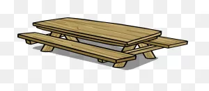 Picnic Clipart Picnic Table - Picnic Table Clip Art - Png Download ClipartFlare.com 