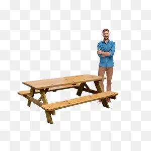 Picnic Table - Natural