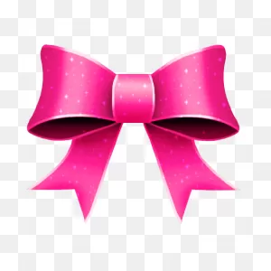 Ribbon, Pink, Bright, Glitter, Christmas Free Icon Of Christmas Icons