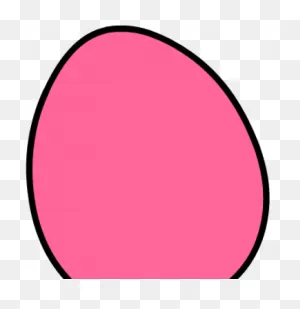 Easter Eggs Clipart Hot Pink - Circle - Png Download - Full Size ClipartFlare.com 