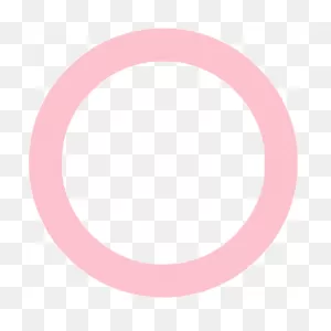 Pink Circle Outline Icon - Free Pink Shape Icons