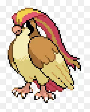 Download Pidgeot - Pidgeot Pixel Art - Full Size Png Image - ClipartFlare