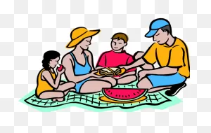 Vector Family Picnic Clipart - Family Picnic Clipart Transparent ClipartFlare.com 