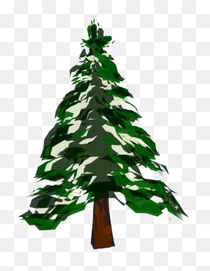 Winter Pine Trees Clipart - Clipart Suggest