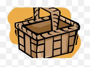 Picnic Basket Clipart Brown - Clip Art - Png Download - Full Size ClipartFlare.com 