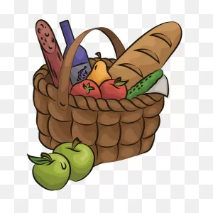 Picnic Basket Clipart. Free Download Transparent .png | ClipartFlare