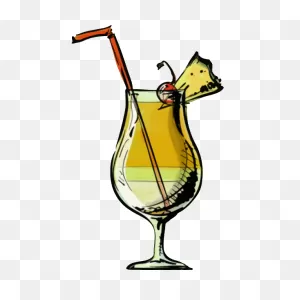 Pina Colada Cocktail | Free PNG-WebP
