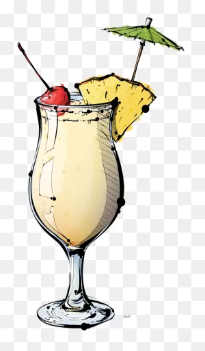 The Ultimate Guide To - Pina Colada Clipart - Png Download - Full ClipartFlare.com 