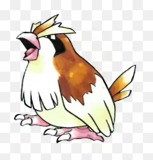 1St Gen Our Favorite Sprites And Official Arts Of Gen - Pidgey ClipartFlare.com 