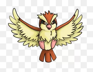 Htlr - Female Pidgey | Full Size Png Download | ClipartFlare