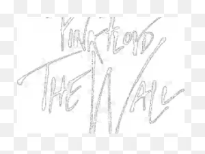 Pink Floyd Clipart Logo - Pink Floyd The Wall Text | Full Size Png ClipartFlare.com 