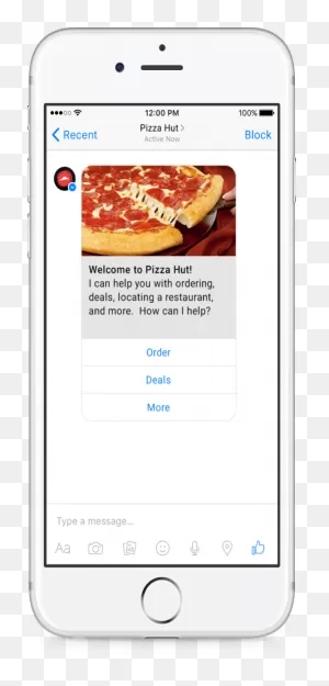 Download Pizza Hut Chatbot - Pizza Hut Pizza - Full Size Png Image ClipartFlare.com 