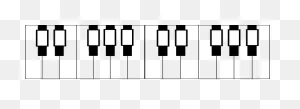 2 Octave Piano Keys Clip Art At ClipartFlare ClipartFlare.com - Vector Clip Art Online ClipartFlare.com 