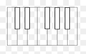 Piano Keys Coloring Sheet Clip Art At ClipartFlare ClipartFlare.com - Vector Clip Art ClipartFlare.com 