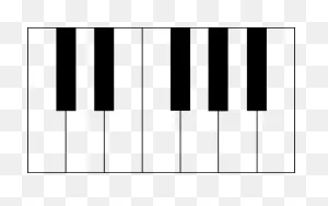 Piano Keys Clip Art (114293) Free PNG-WebP Download / 4 Vector