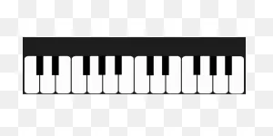 Piano Music Keyboard - Free Vector Graphic On ClipartFlare